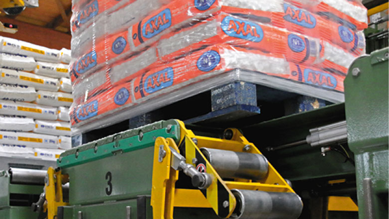 flap conveyor for high stability