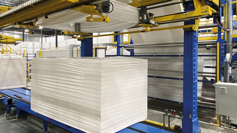 stretch hood packaging for xxl products