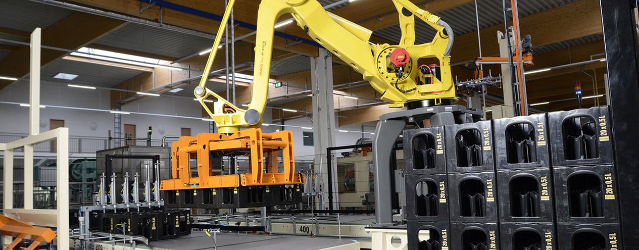 MSK Palletizers & Depalletizers for beverage products