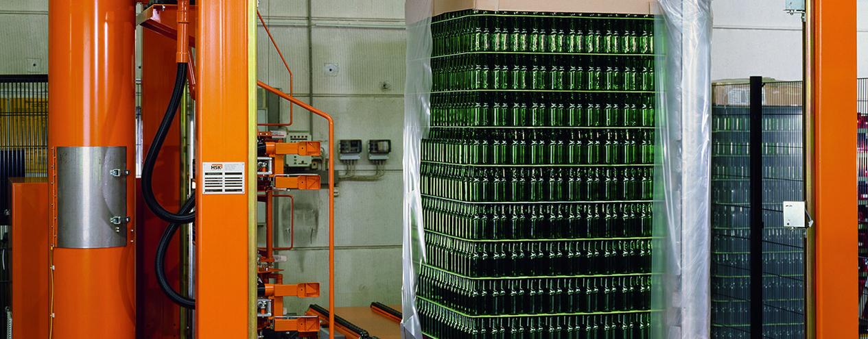 MSK Defotech fully automatic unwrapping system 